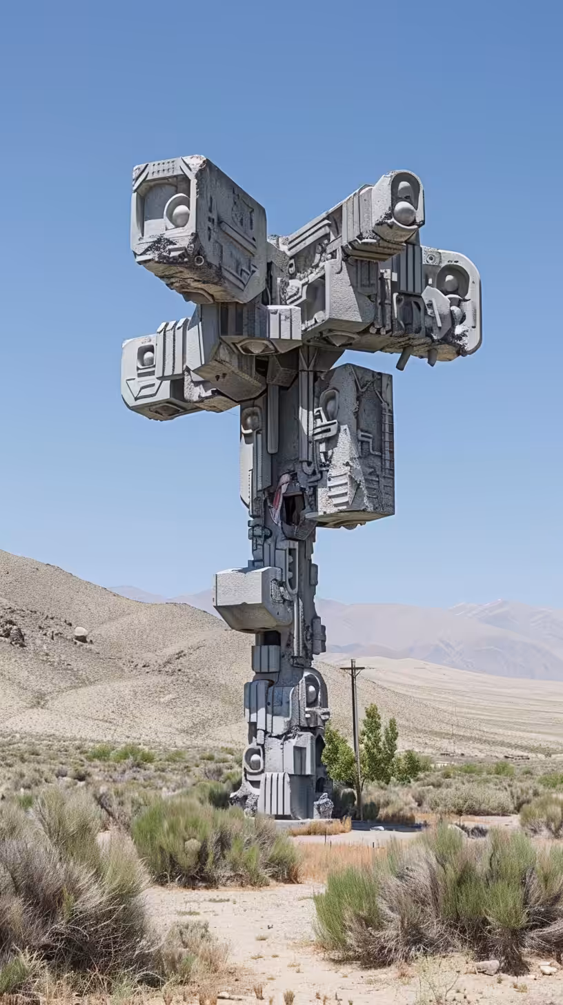 surveillance statue
