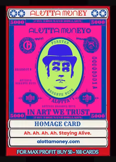 Rodeo posts:  ᗩᒪᎧTTᗩ ᗰᎧᑎEY❂ HOMAGE CARD
