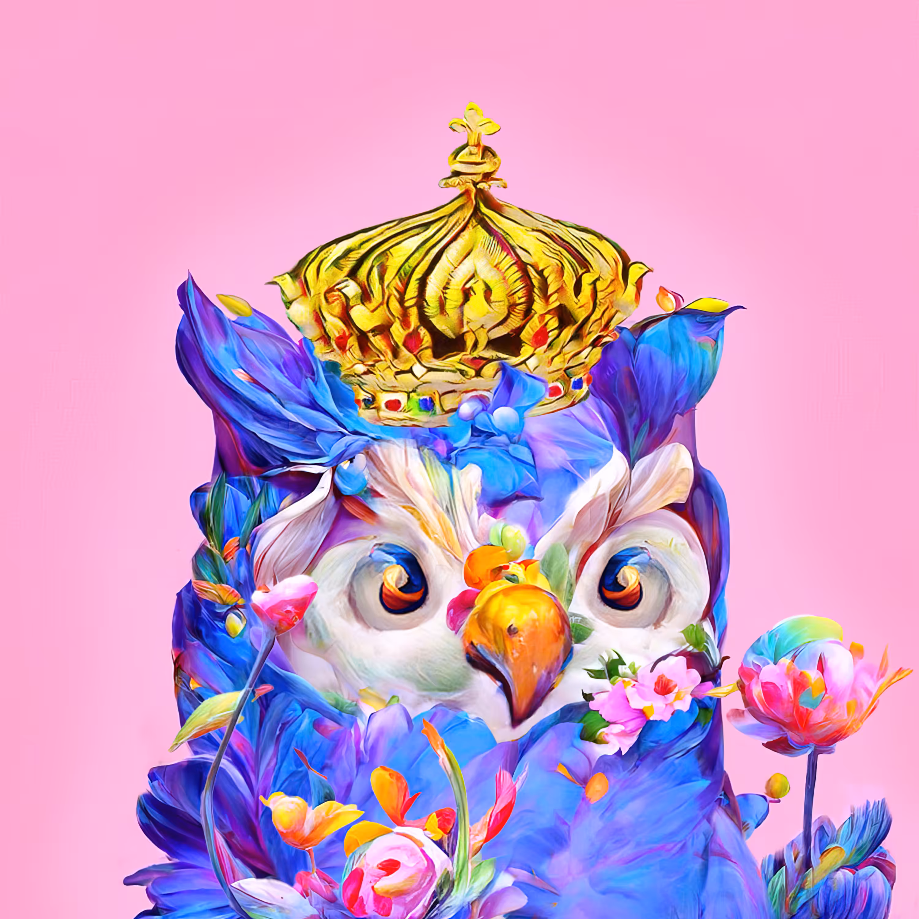 Maneki Neko: Flower Moonbird #18