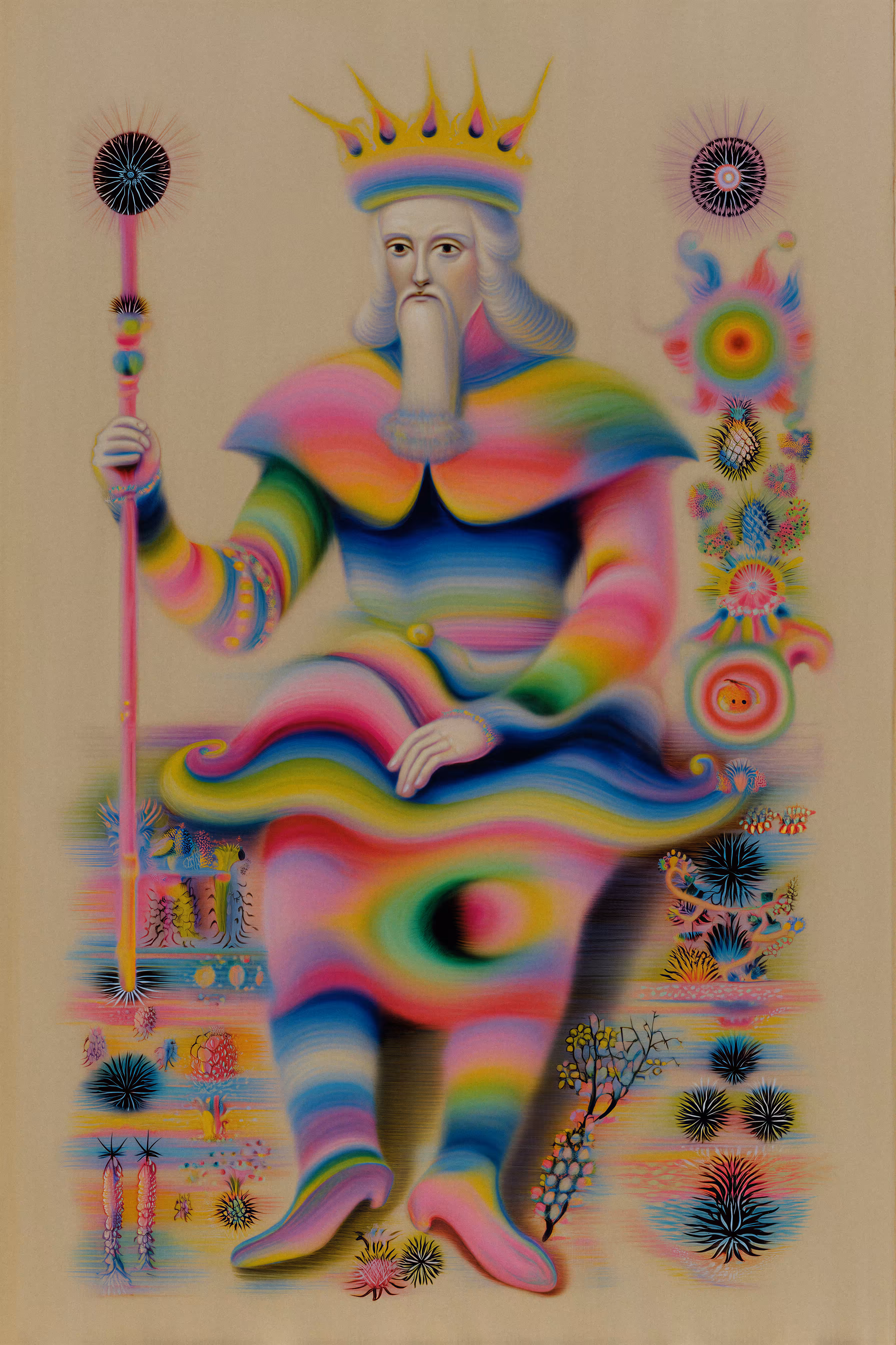 The כֶּשֶׁף Magic Tarot: IV — The Emperor (L’Empereur)