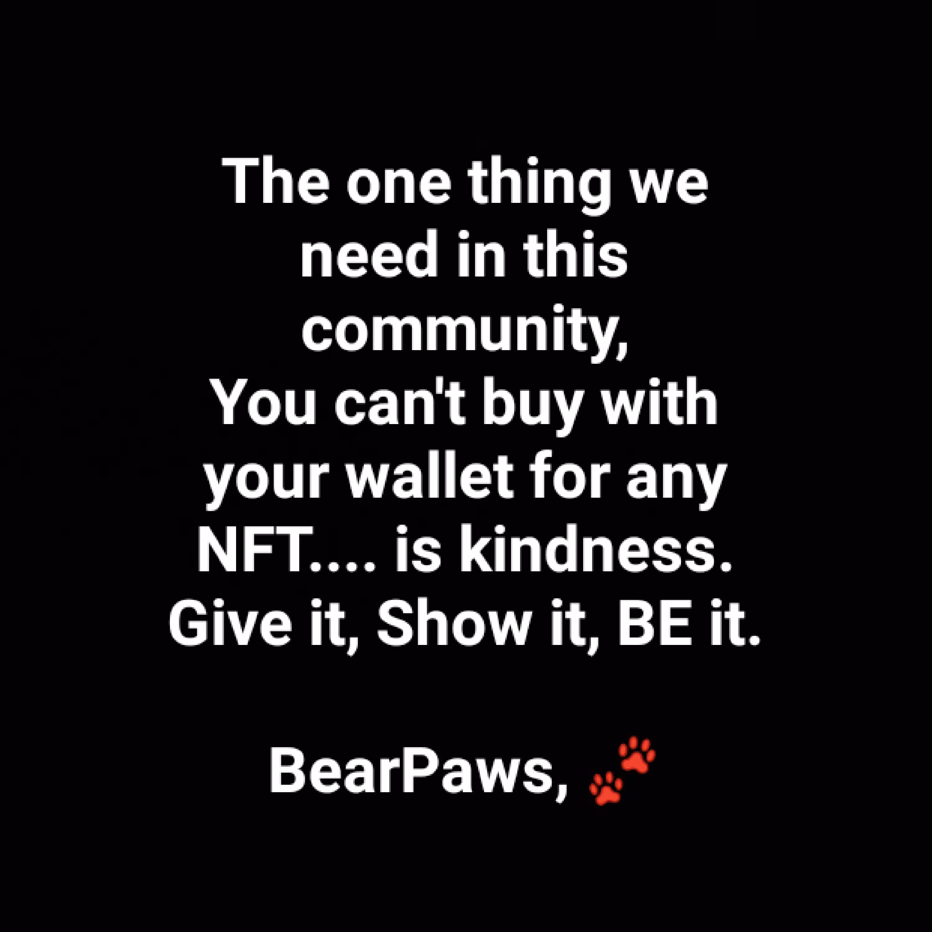 Kindness