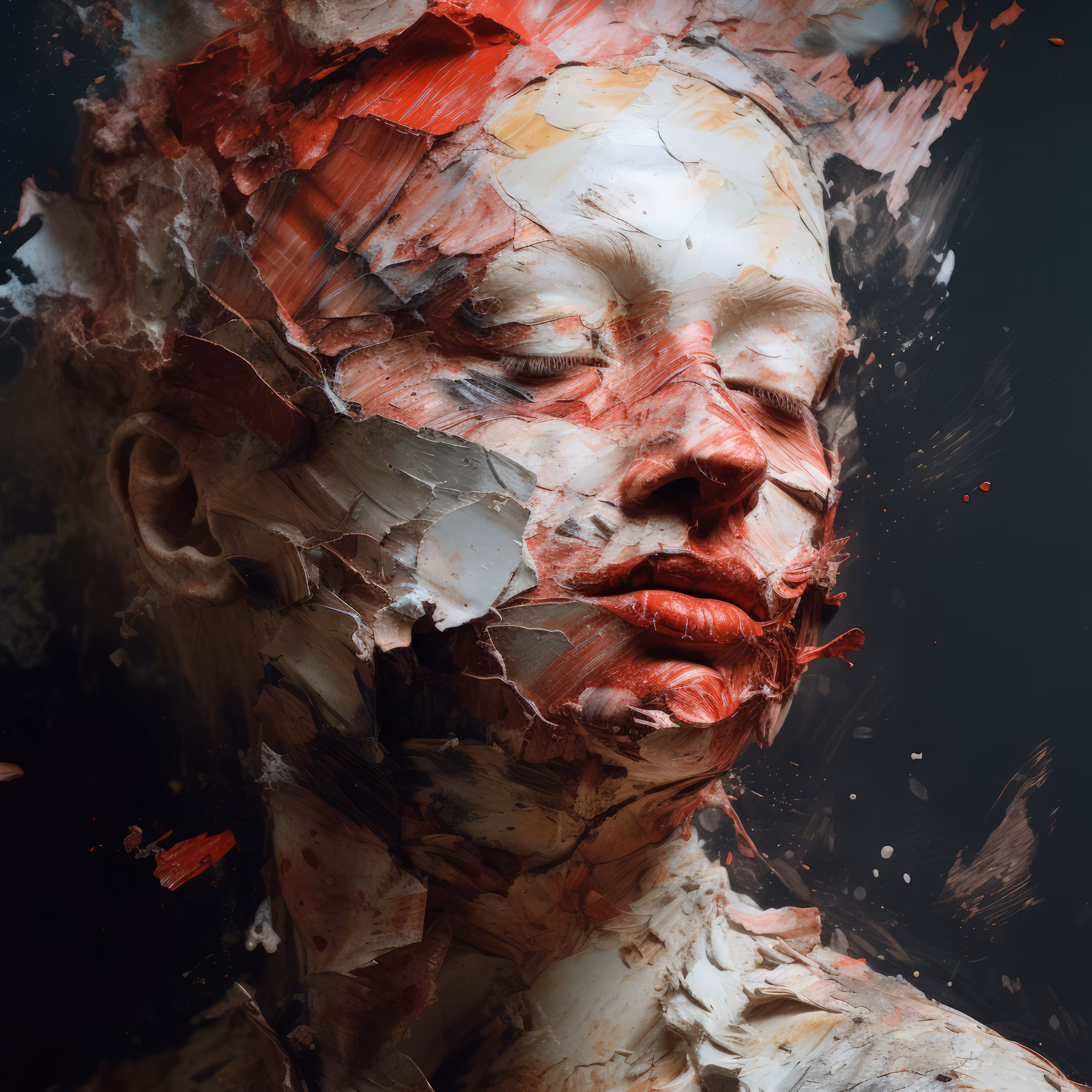 Painted Heads: #25