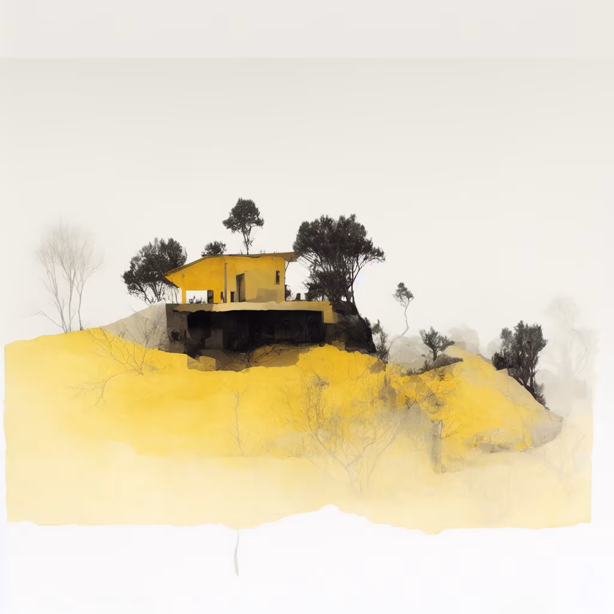 Yellow Trees and Houses - 1 #43