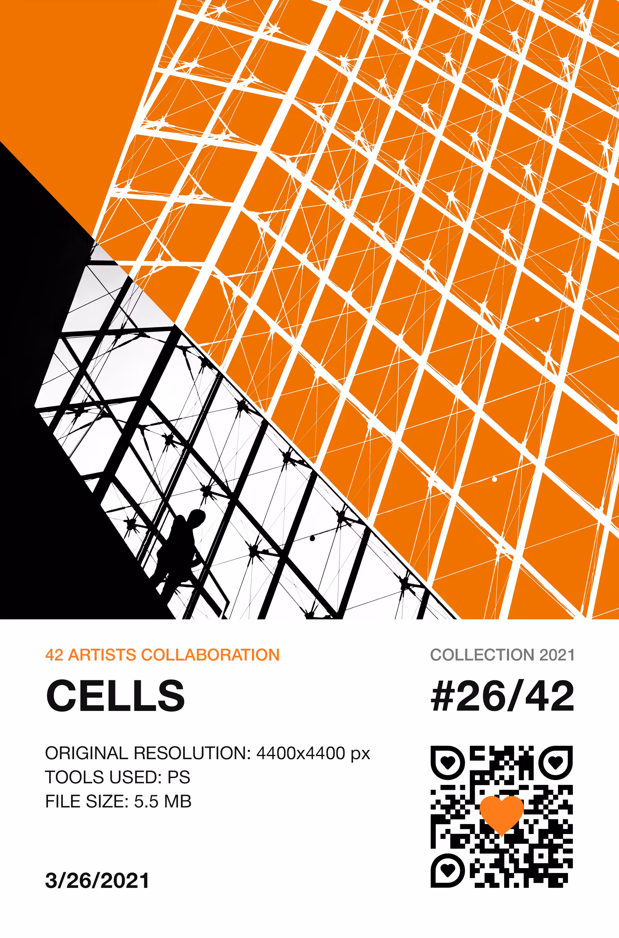 42 Artists Collaboration: 26/42  — CELLS