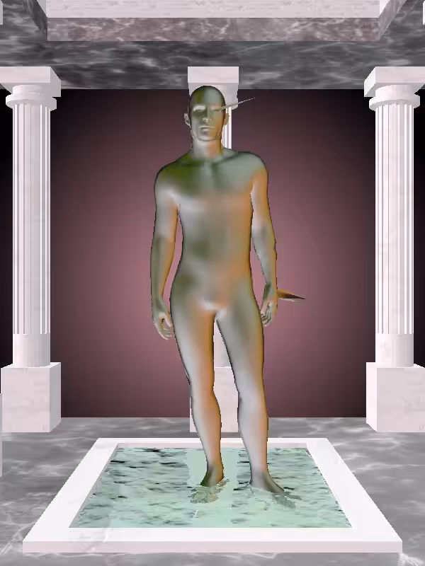 HeavenComputer: The Threatening Olive Sunset Man #3987