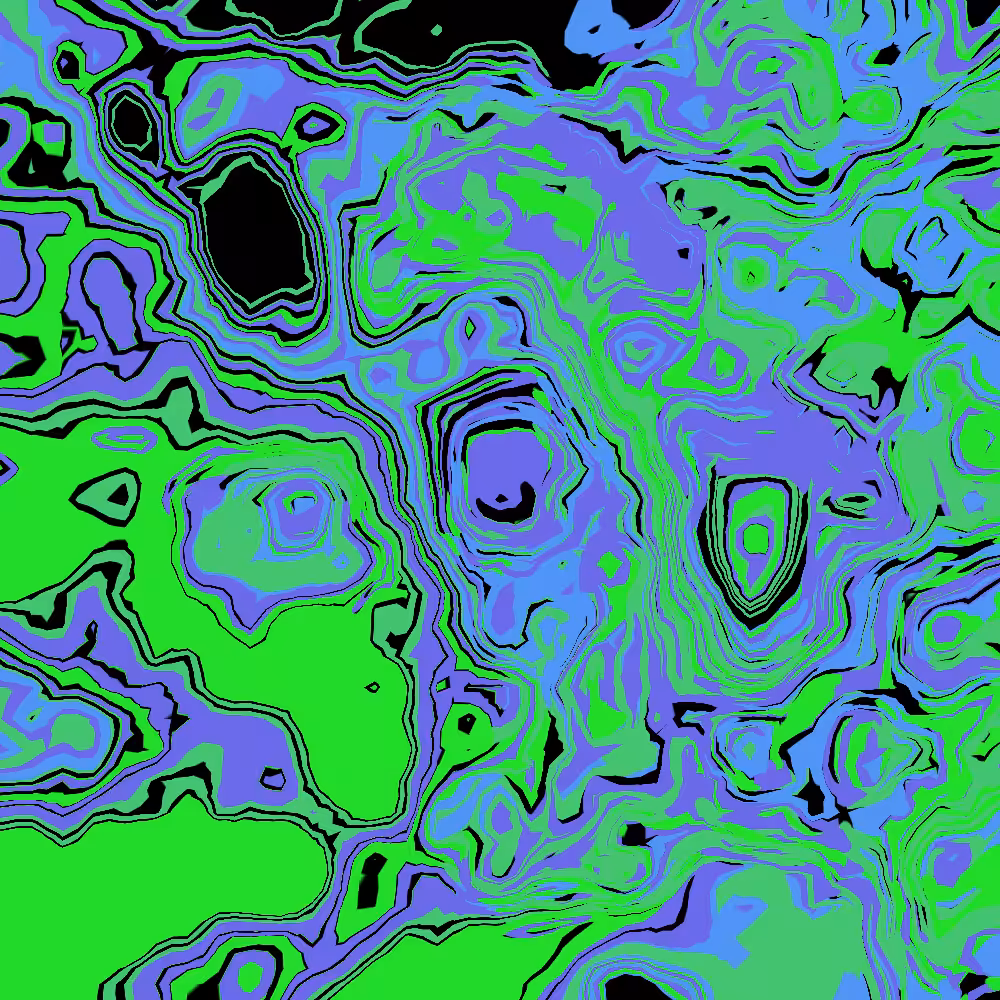 Dark Digital Marble #16