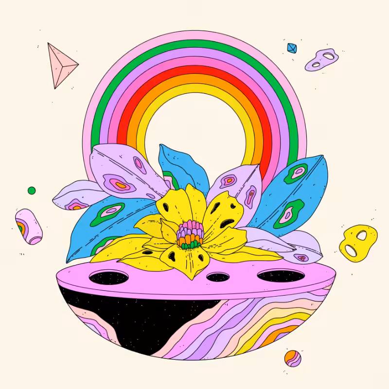 🌈🌴🪐 #105