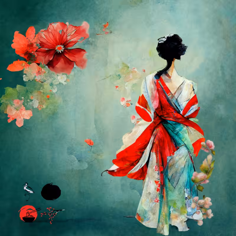The dancing geisha #19