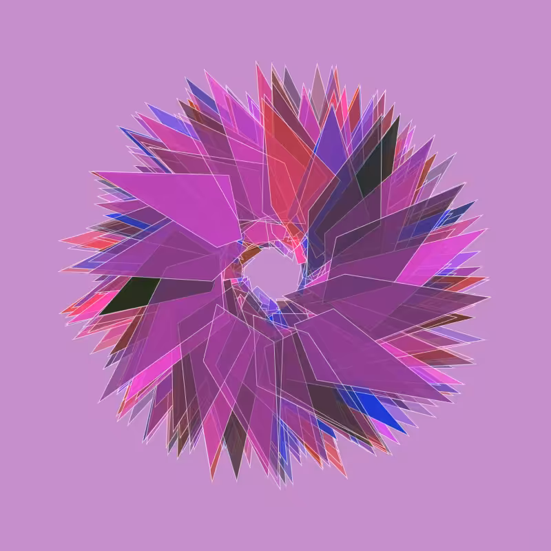 mosaic flower #95