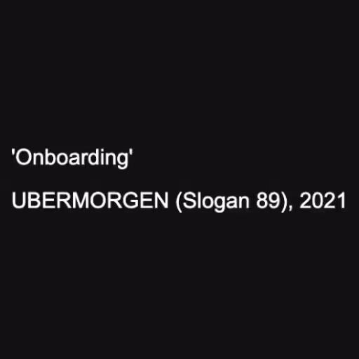 'Onboarding'

UBERMO...
