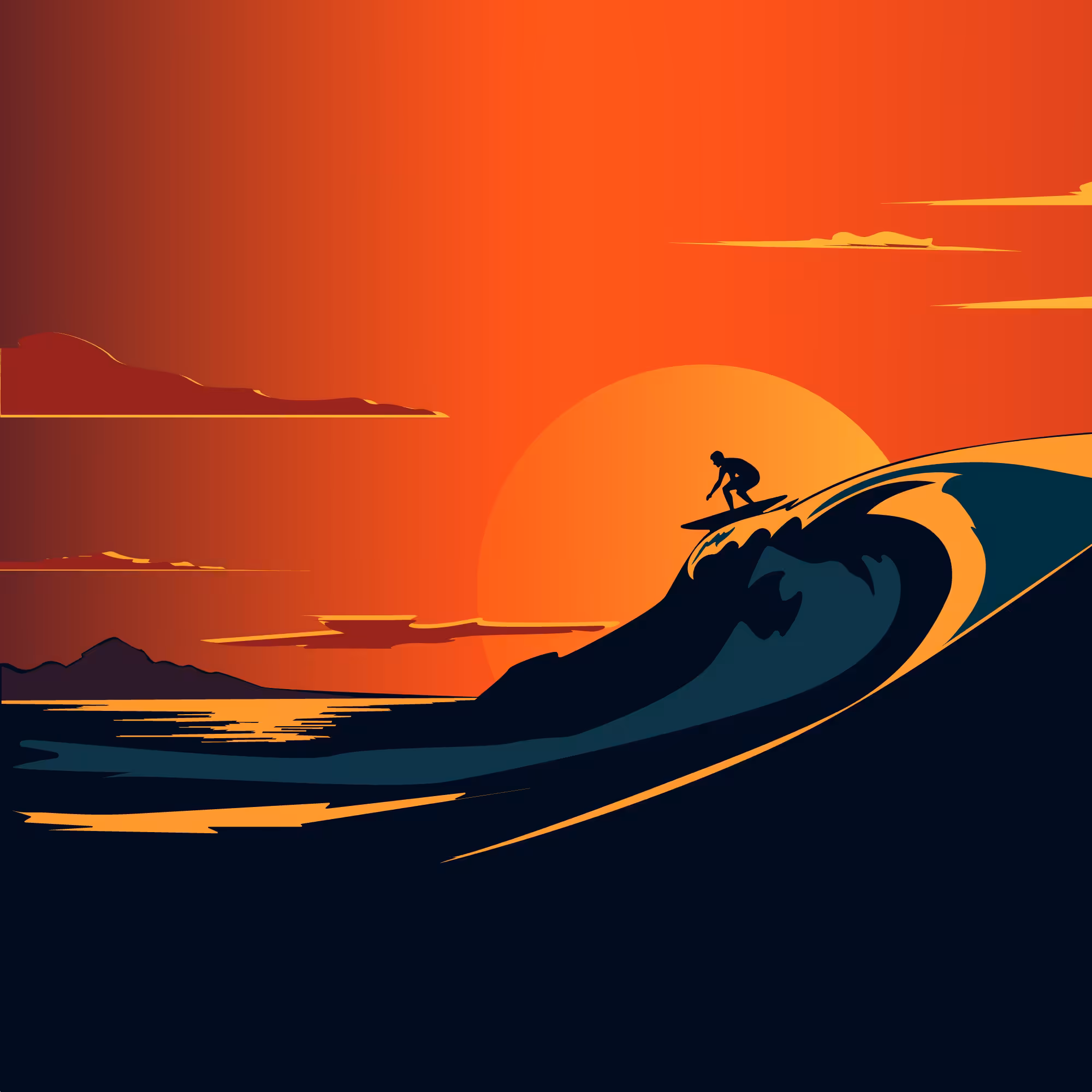 Waves Syntax: Riding Existence