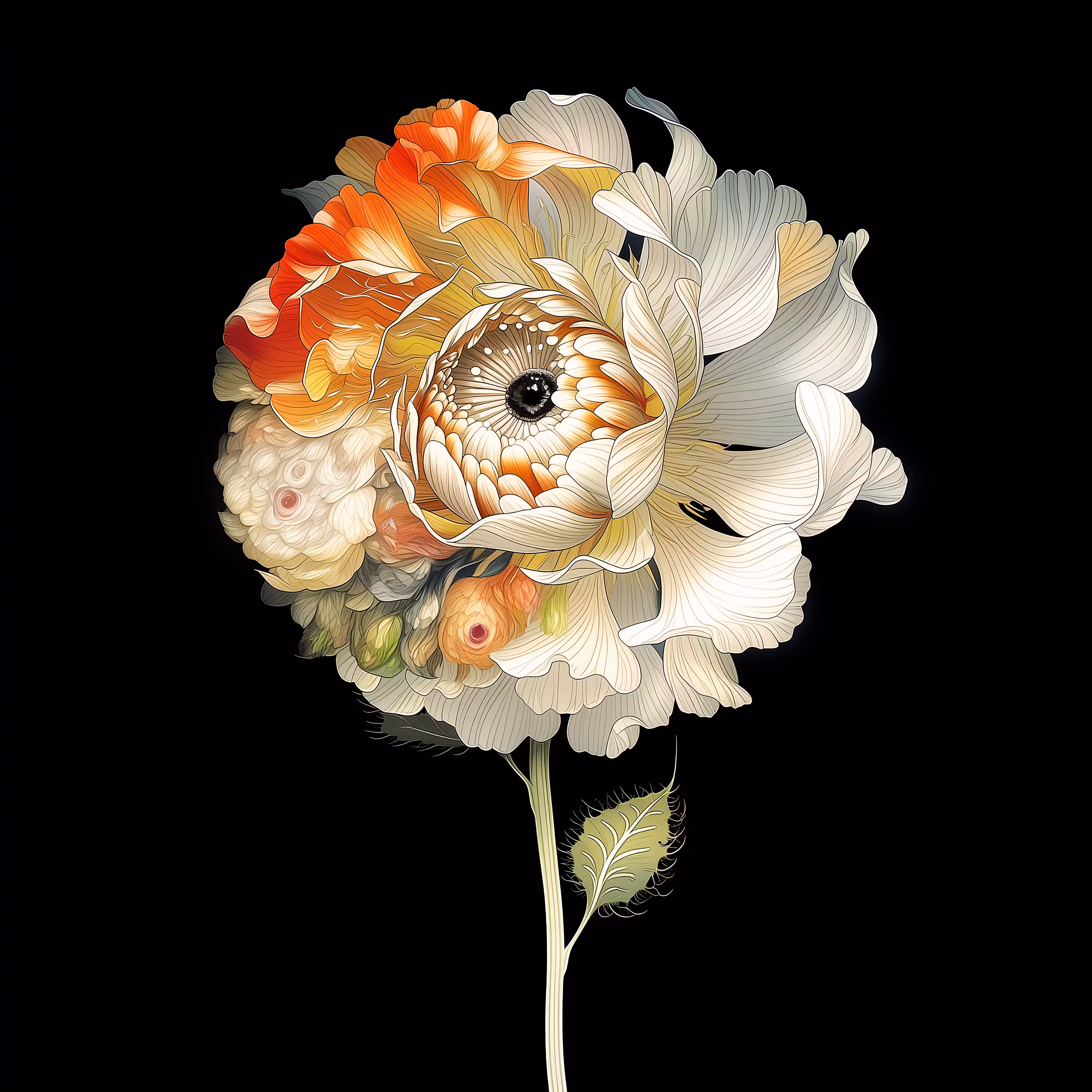 A-flower