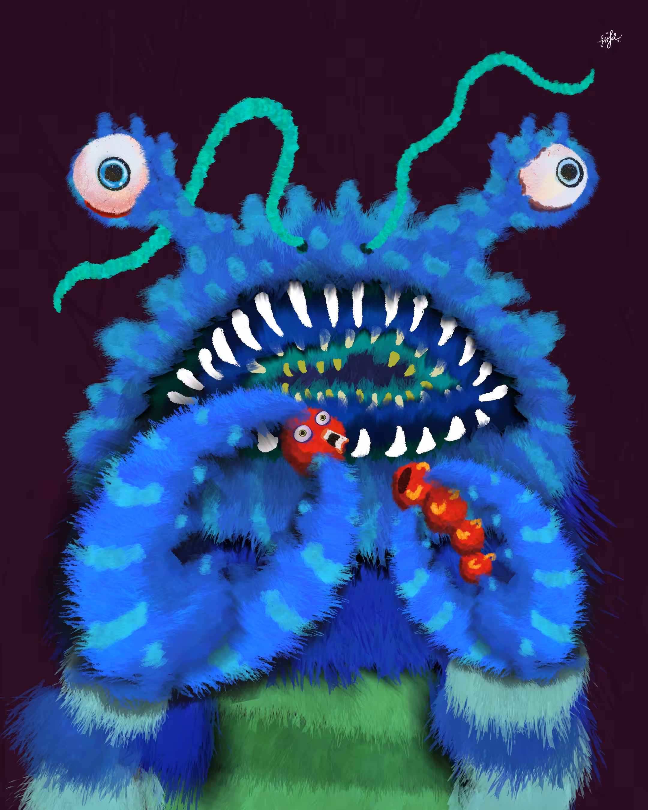 Depression Monster #0018