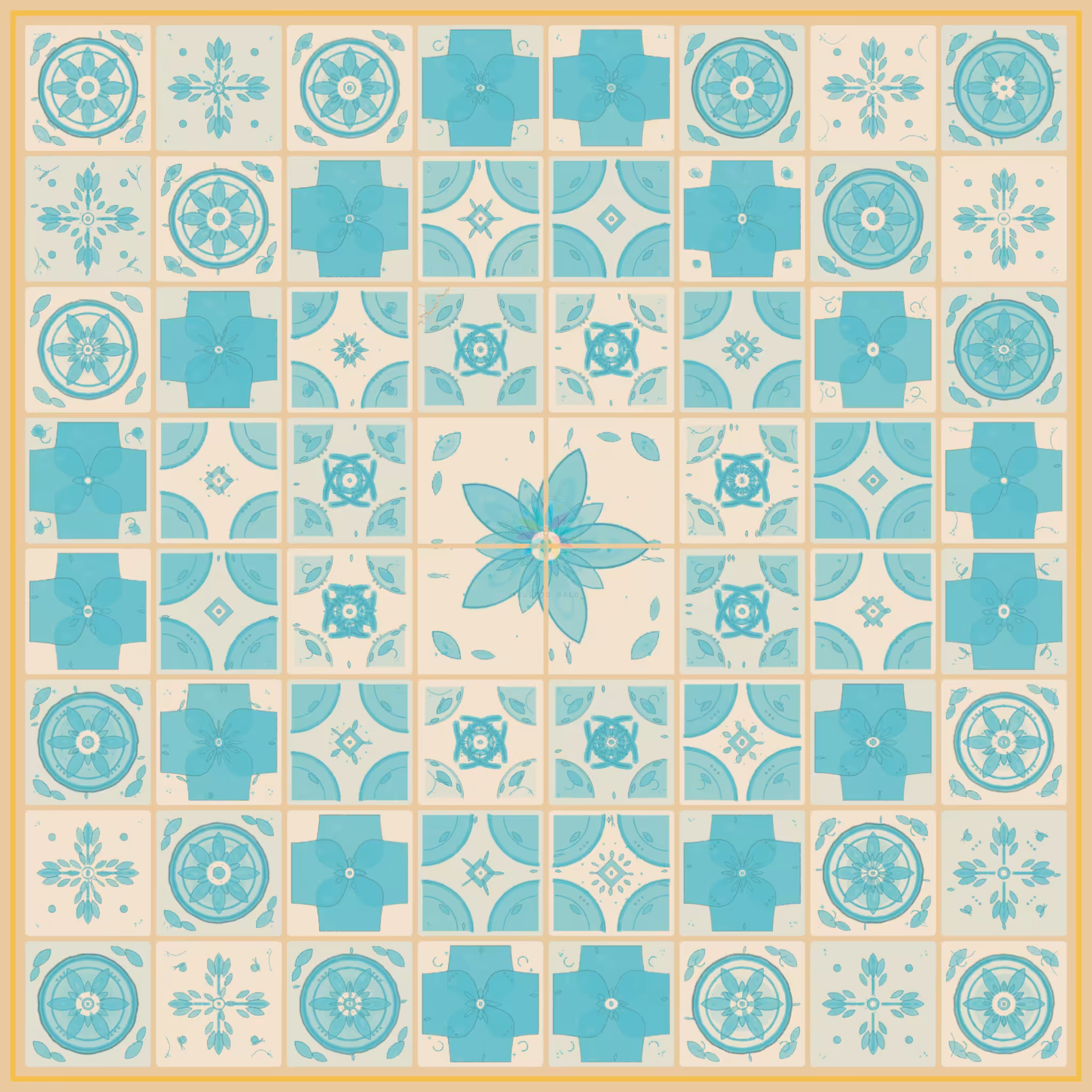 Azulejo Galo by Bryan Brinkman #212