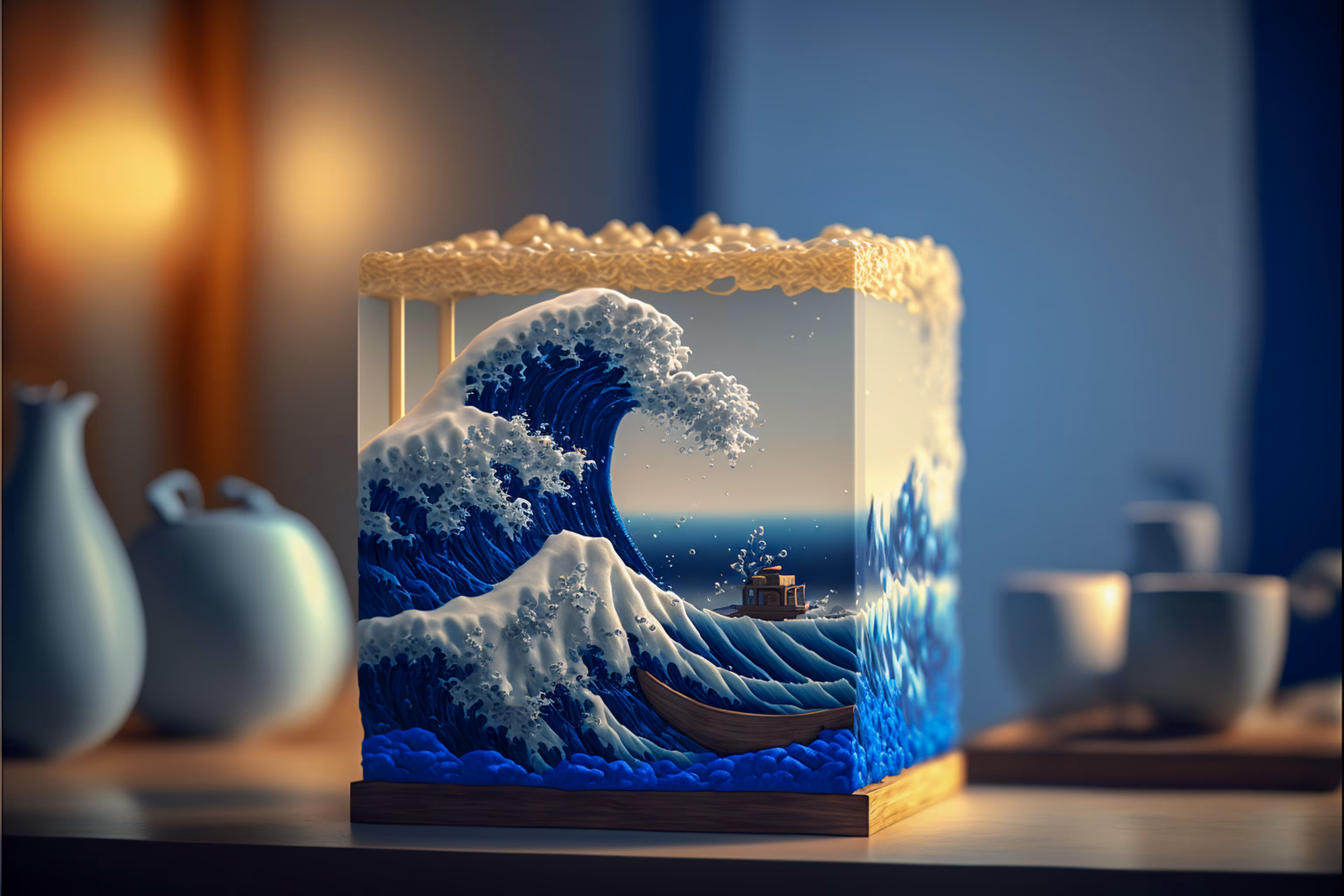 Dioramas - The Great Wave : 08