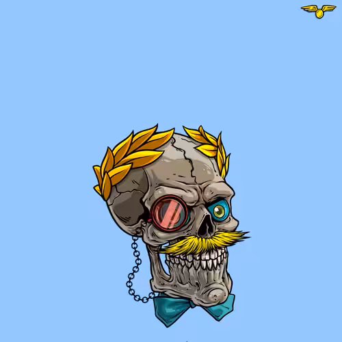 Crypto Skull Head #141