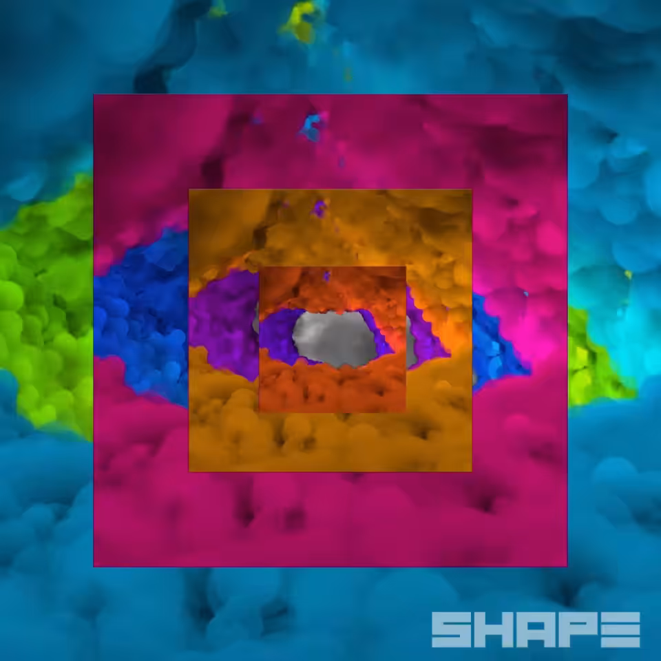 #100 different shapes: #028 - Square Cast
