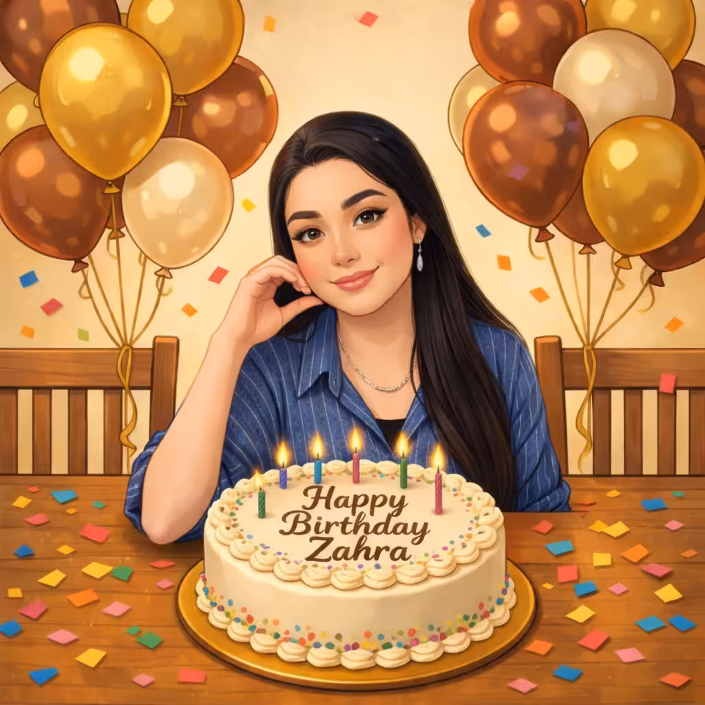 Happy Birthday Zahra 🎁🥳🎂