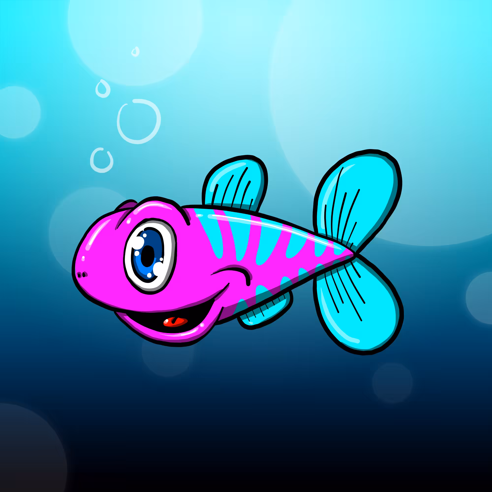 Neon Fish #32/50