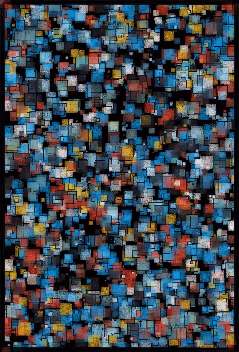 Circles In A Square World #9