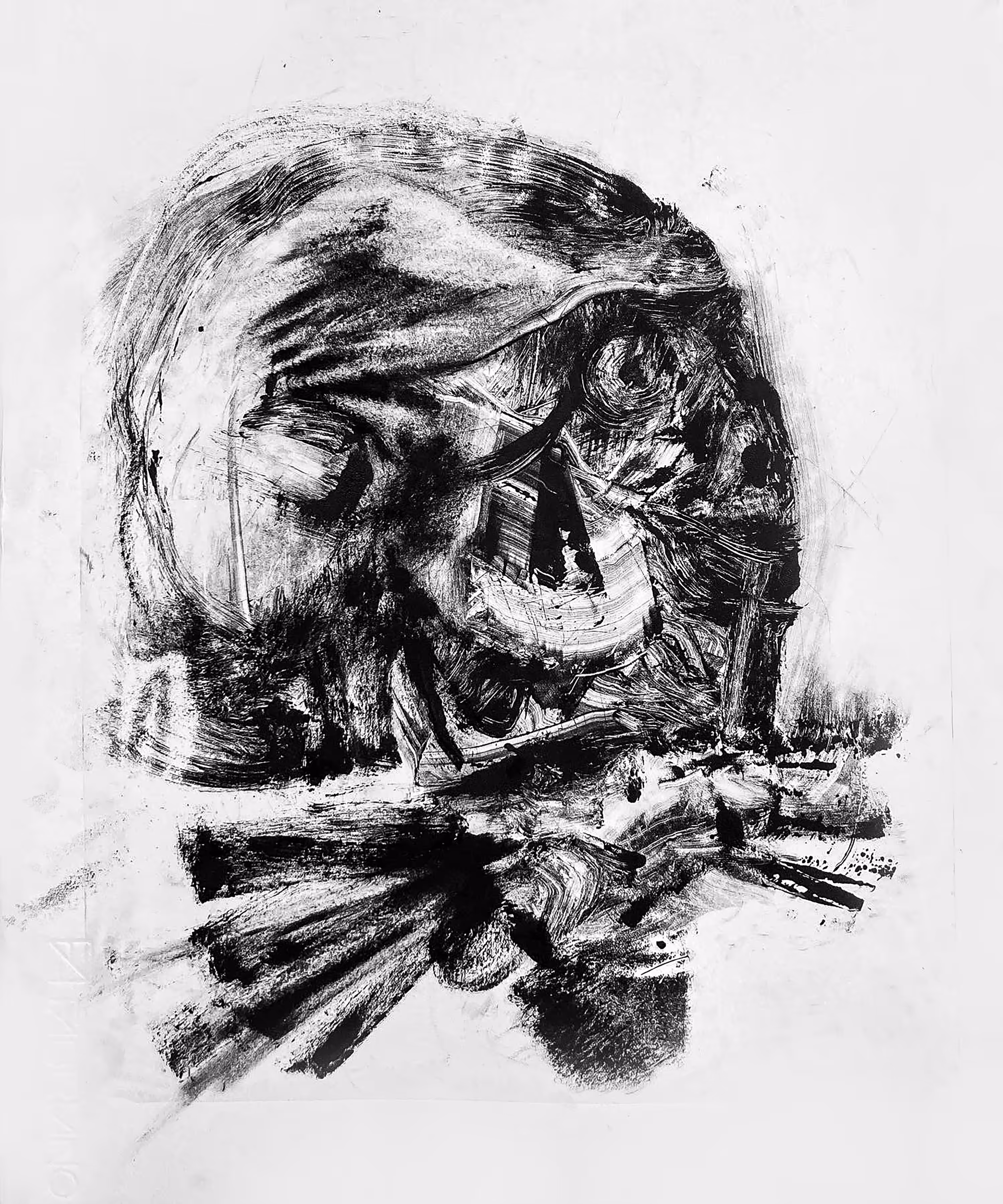 black skull #1