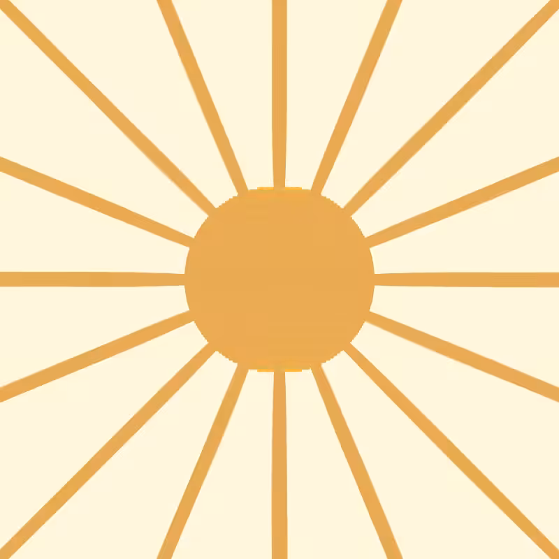 Lever de soleil linéaire #6