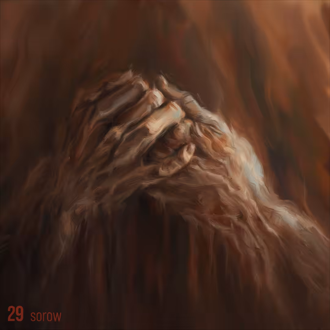 handuary #29 - sorrow