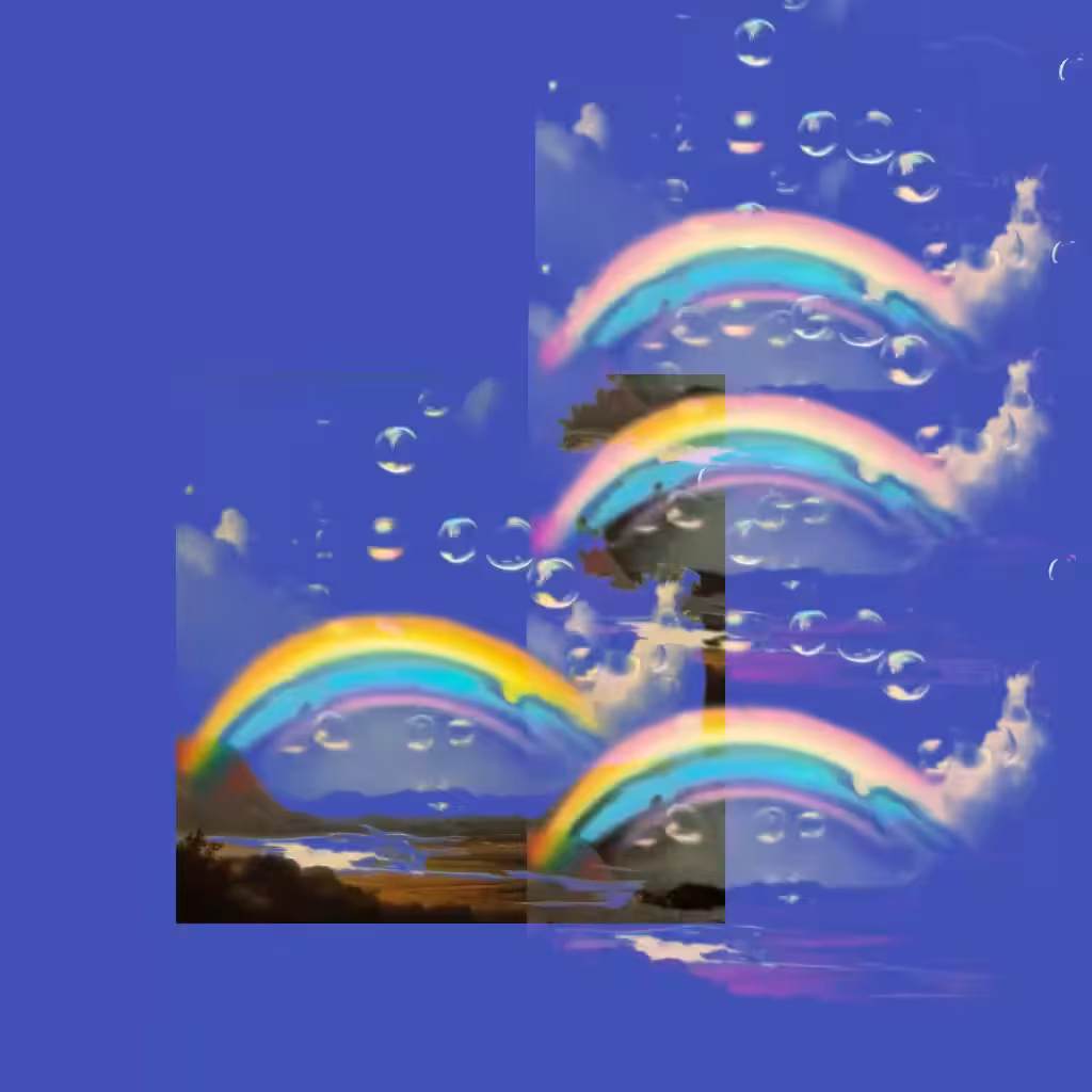 rainbow sprites | ultramarine 