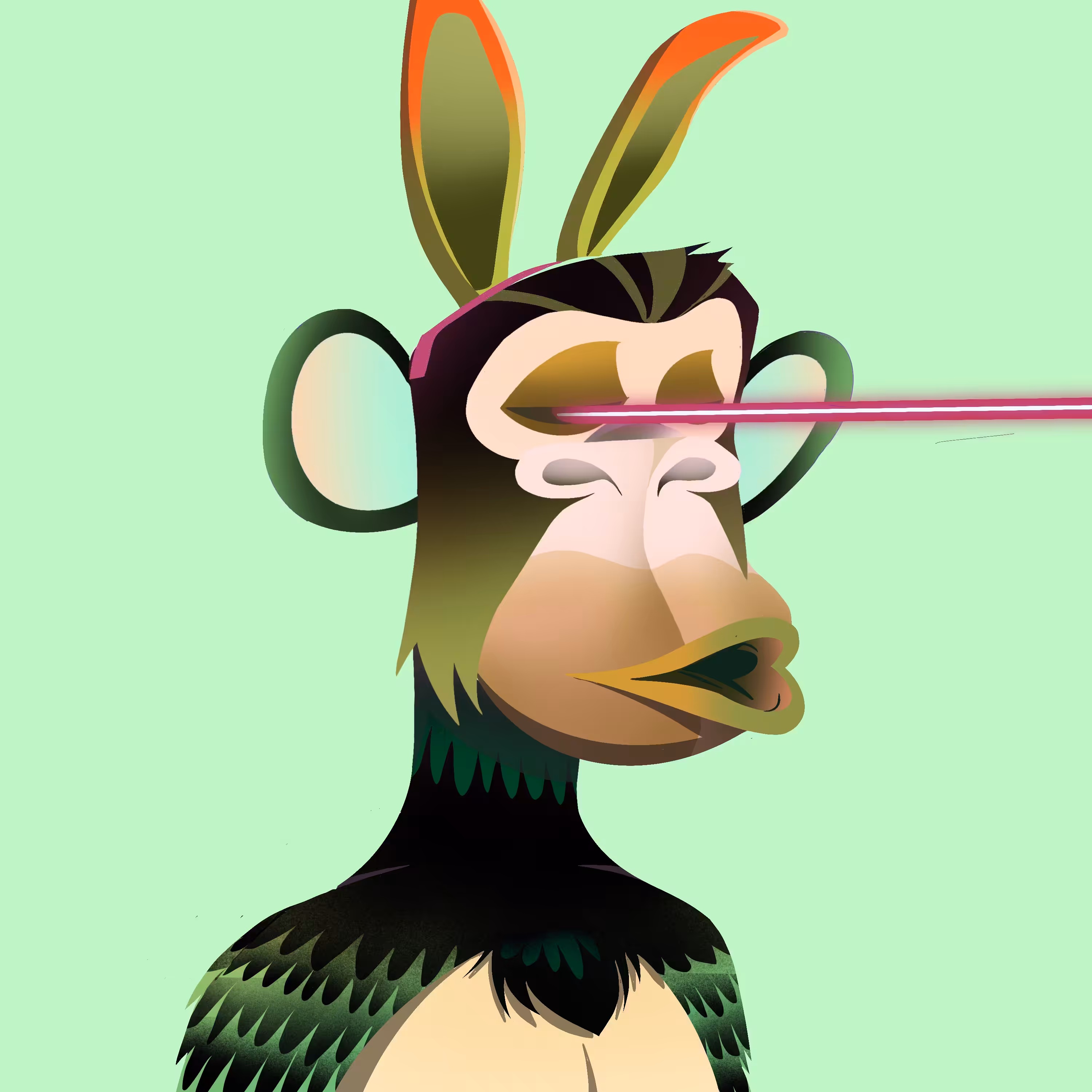 Colorful Ape #58