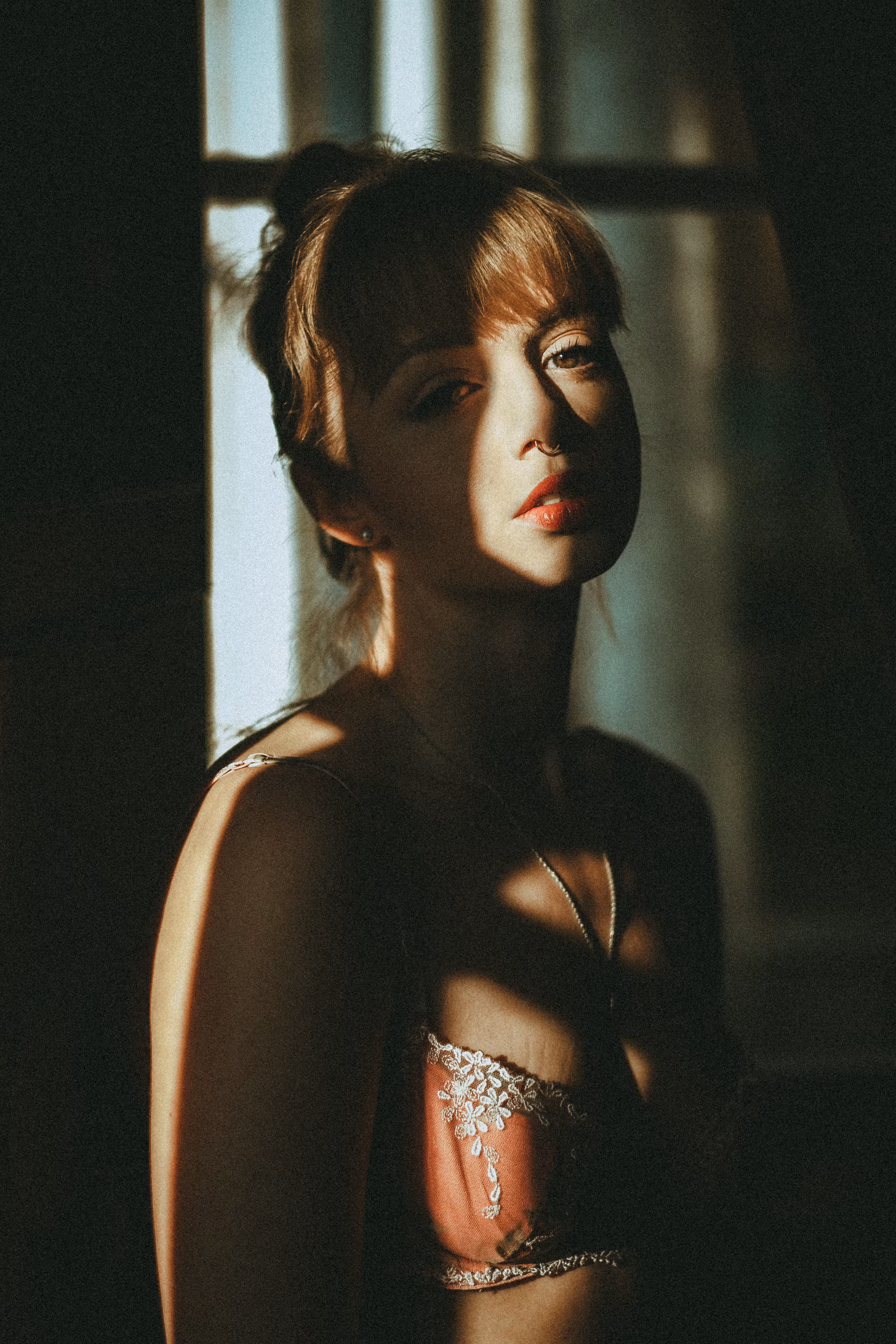 Nude Lingerie Portrait 