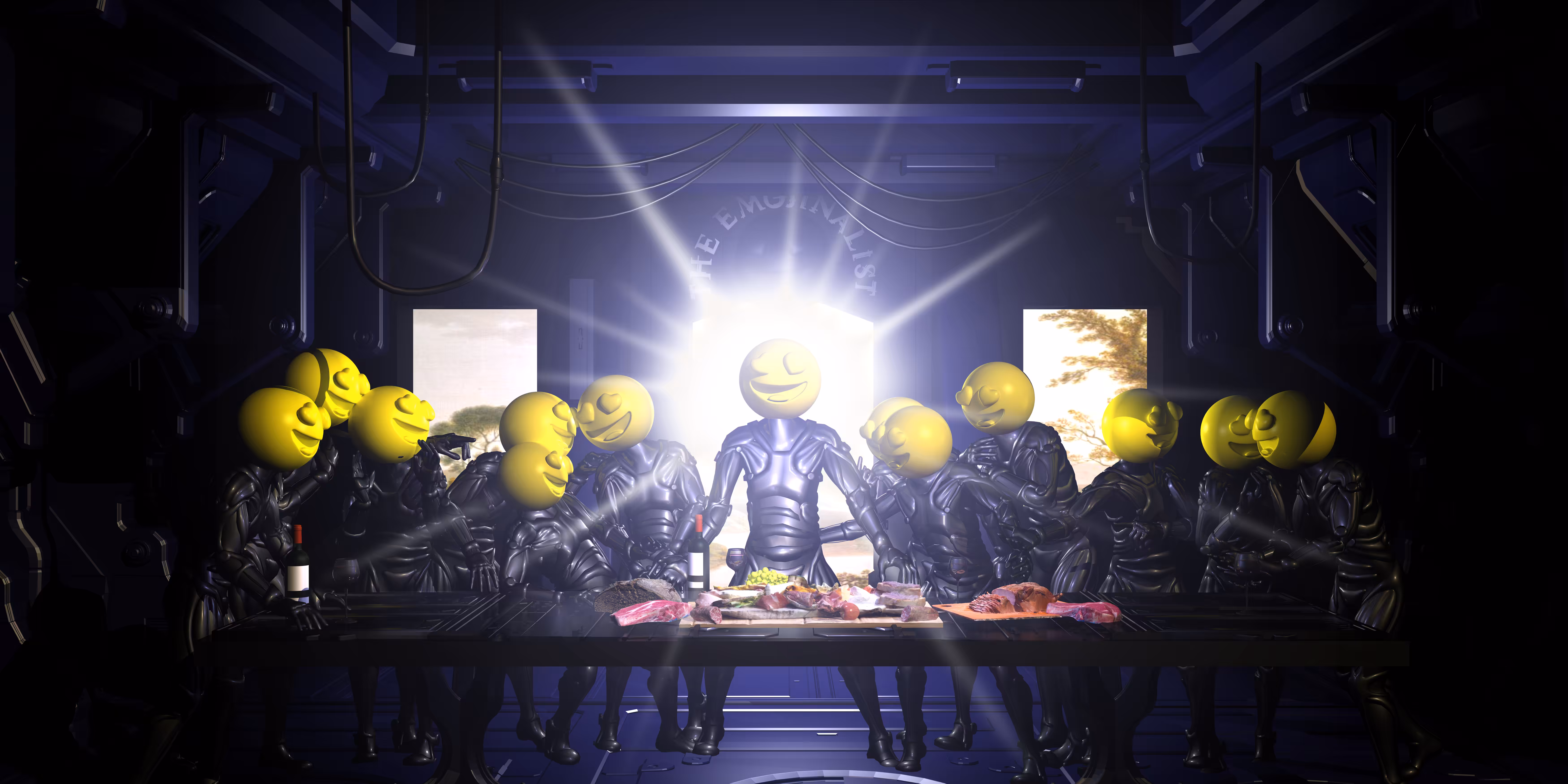 The Emojinalist - Supper Nation I (Love Black Version)