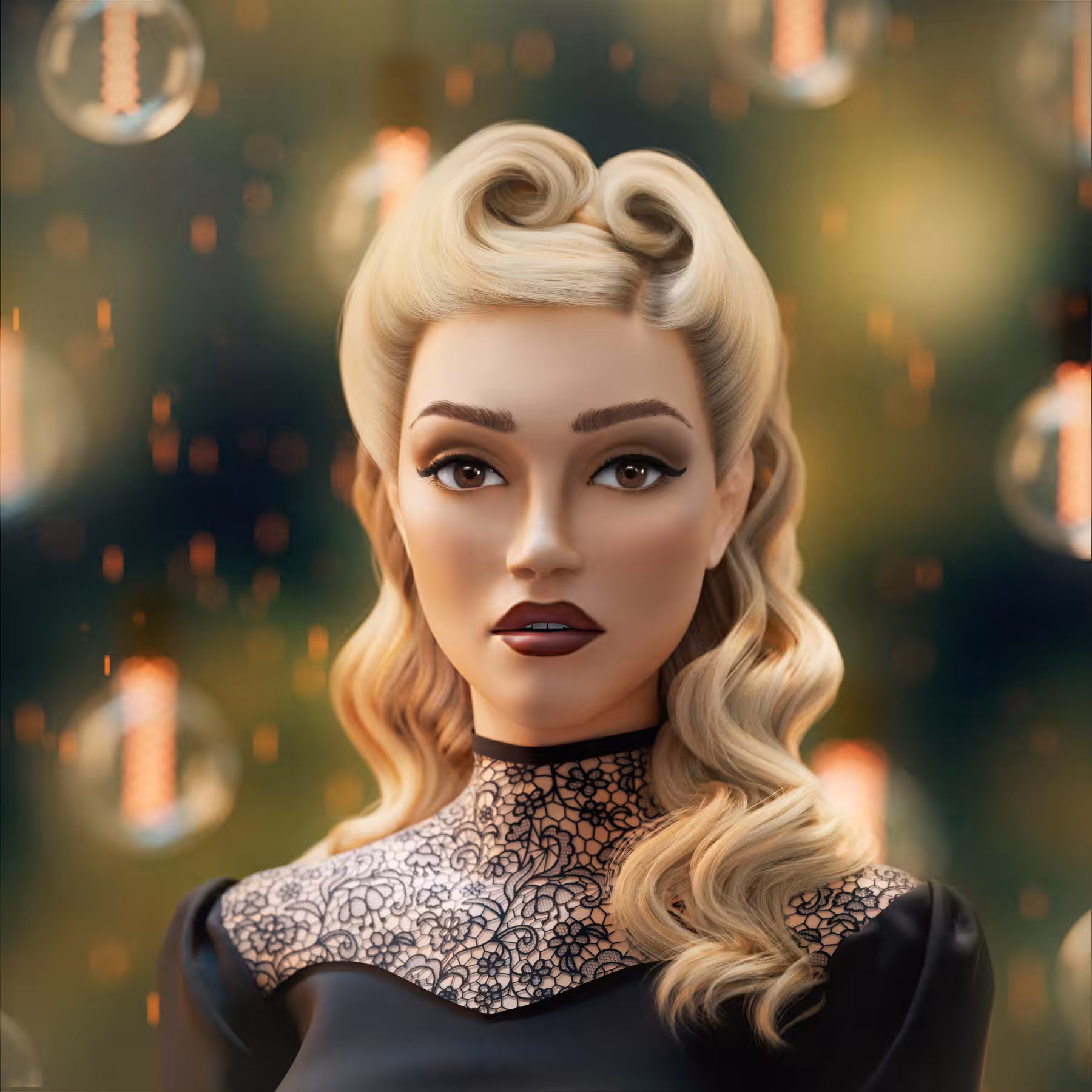 Retro witch