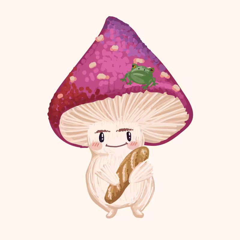 Cute Mushrooms Forest Guys #15