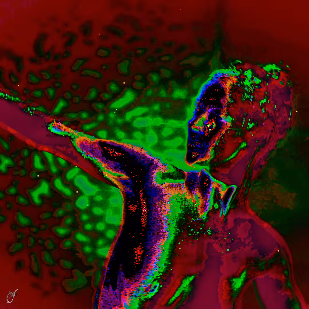 Enticing dancer