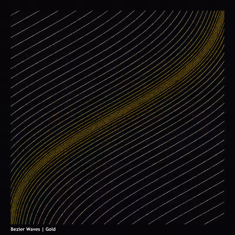 Bezier Waves #78