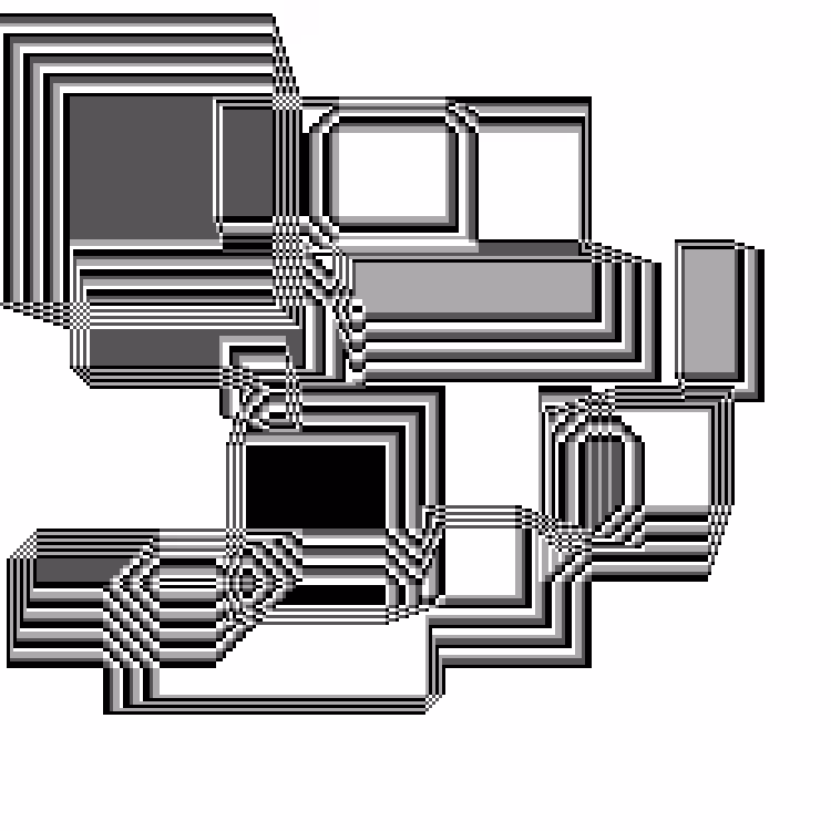 Superimposed Rectangles #47