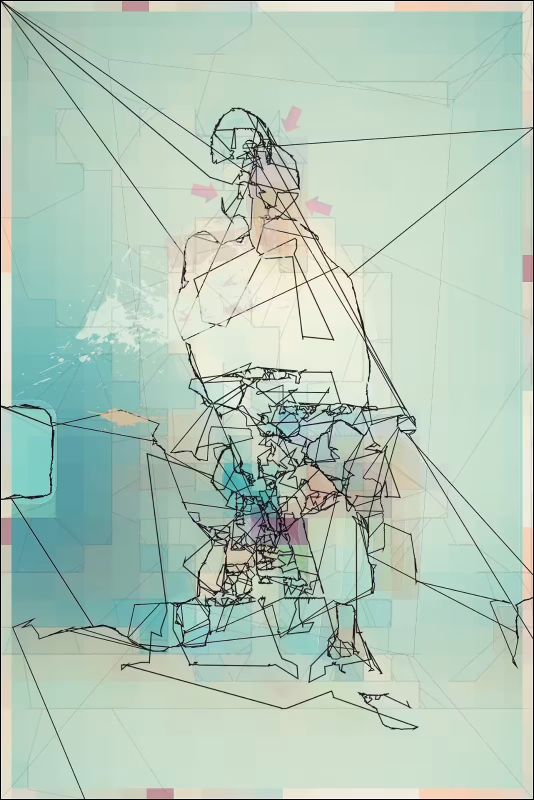 Untitled (Figure in a Chair)