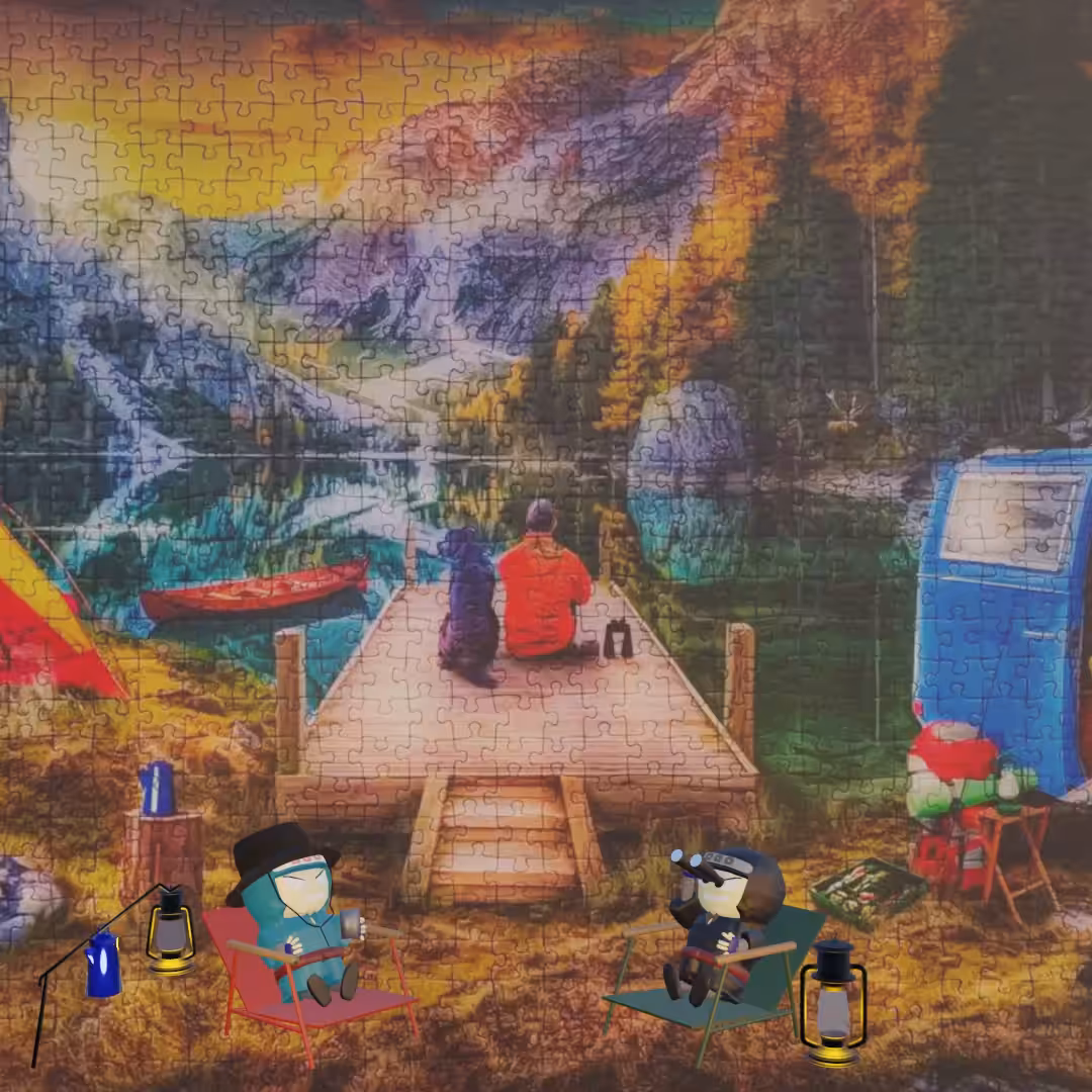 Camp Site with Ninjas