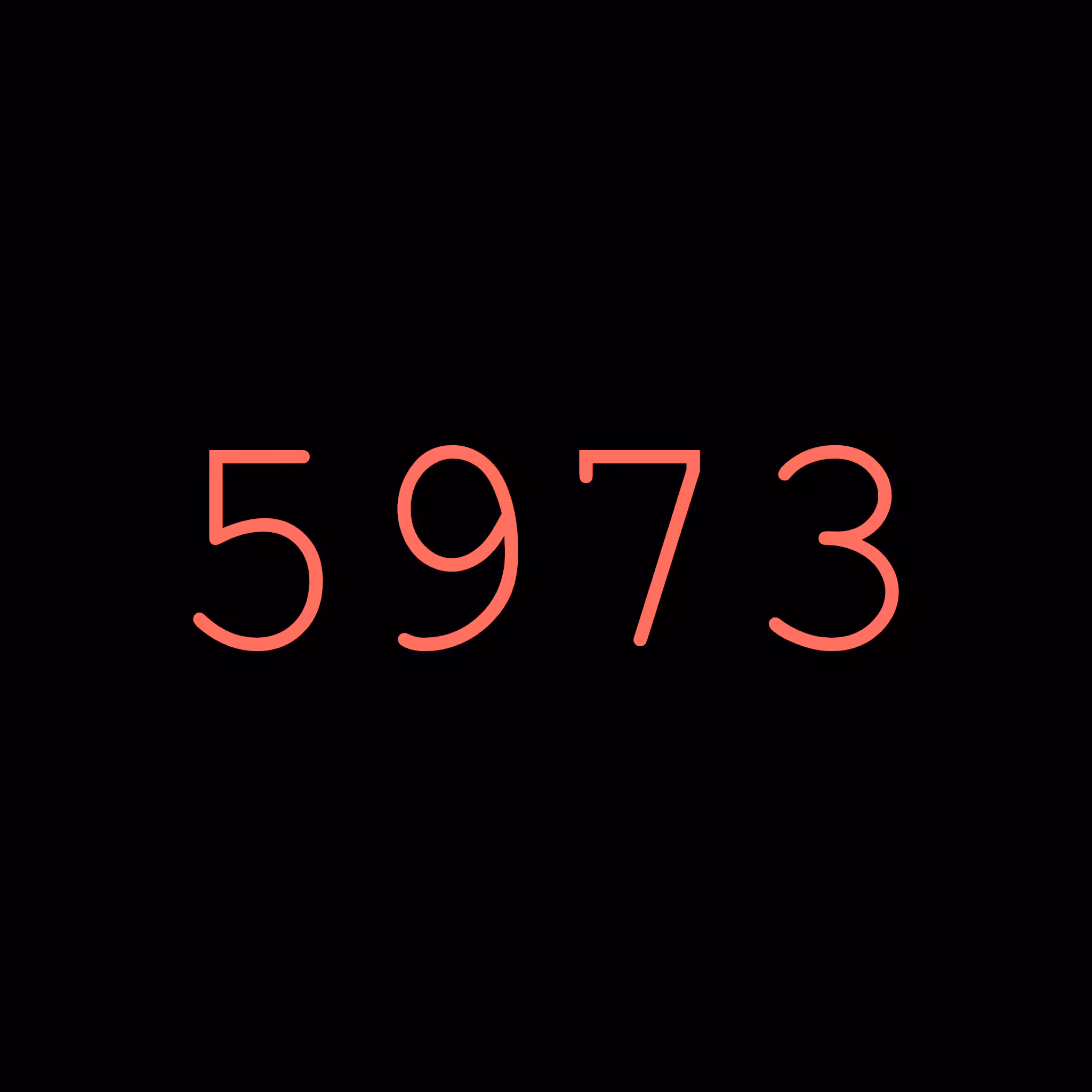 5973