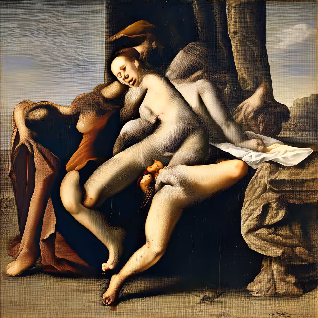 Study IV for an AI Altarpiece