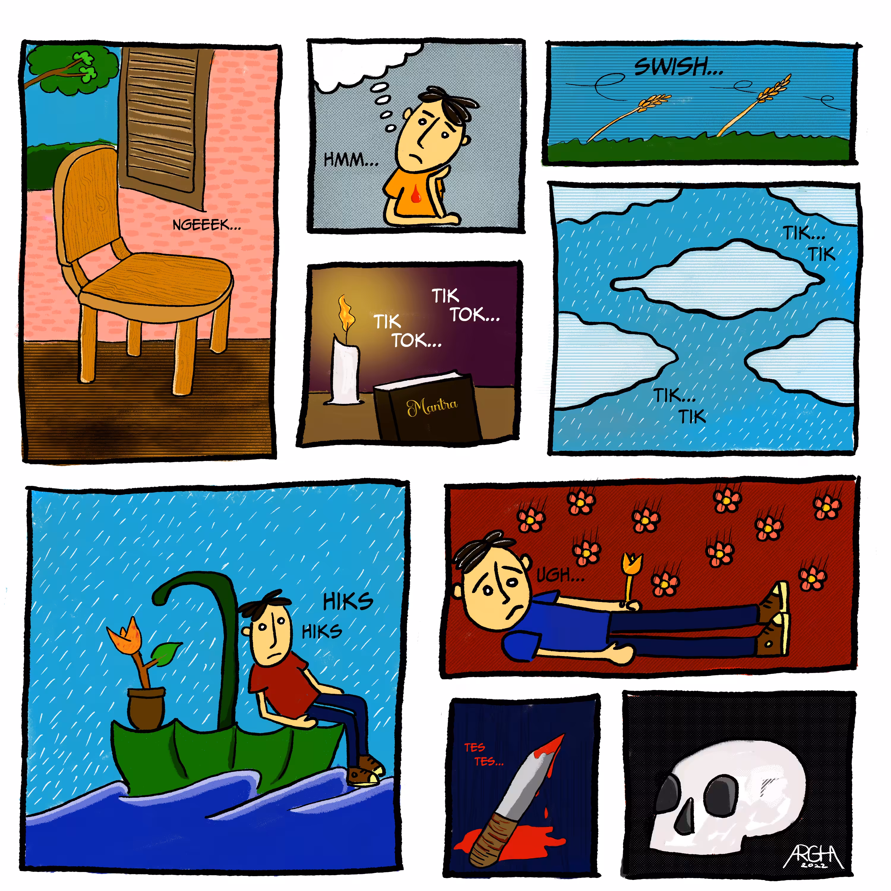 Hanyut dalam Sepi