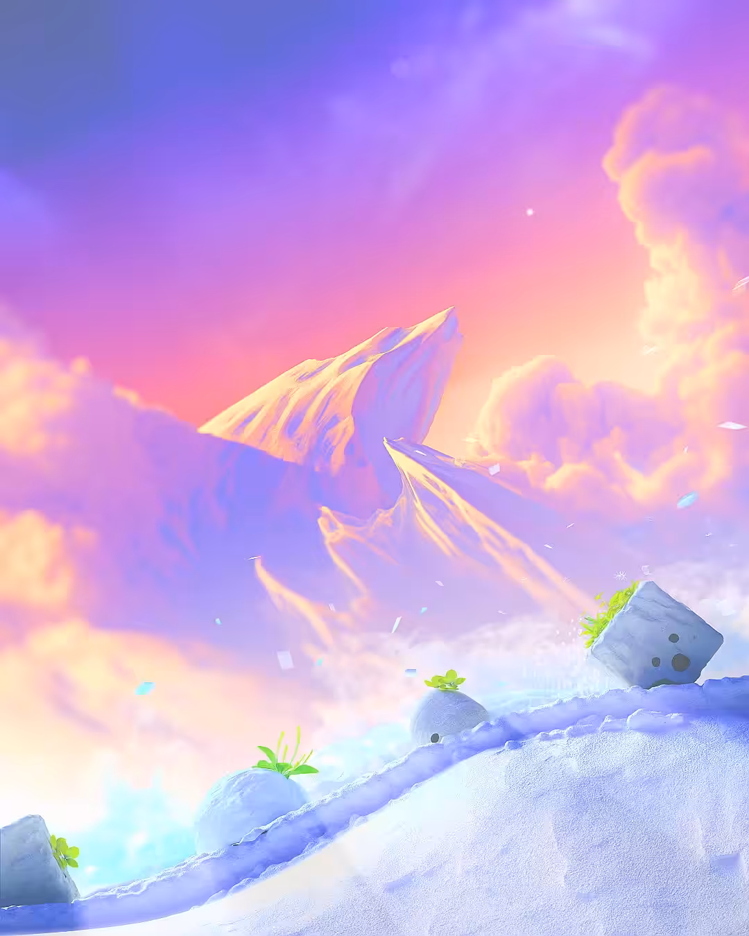 THE FROZEN PEAKS