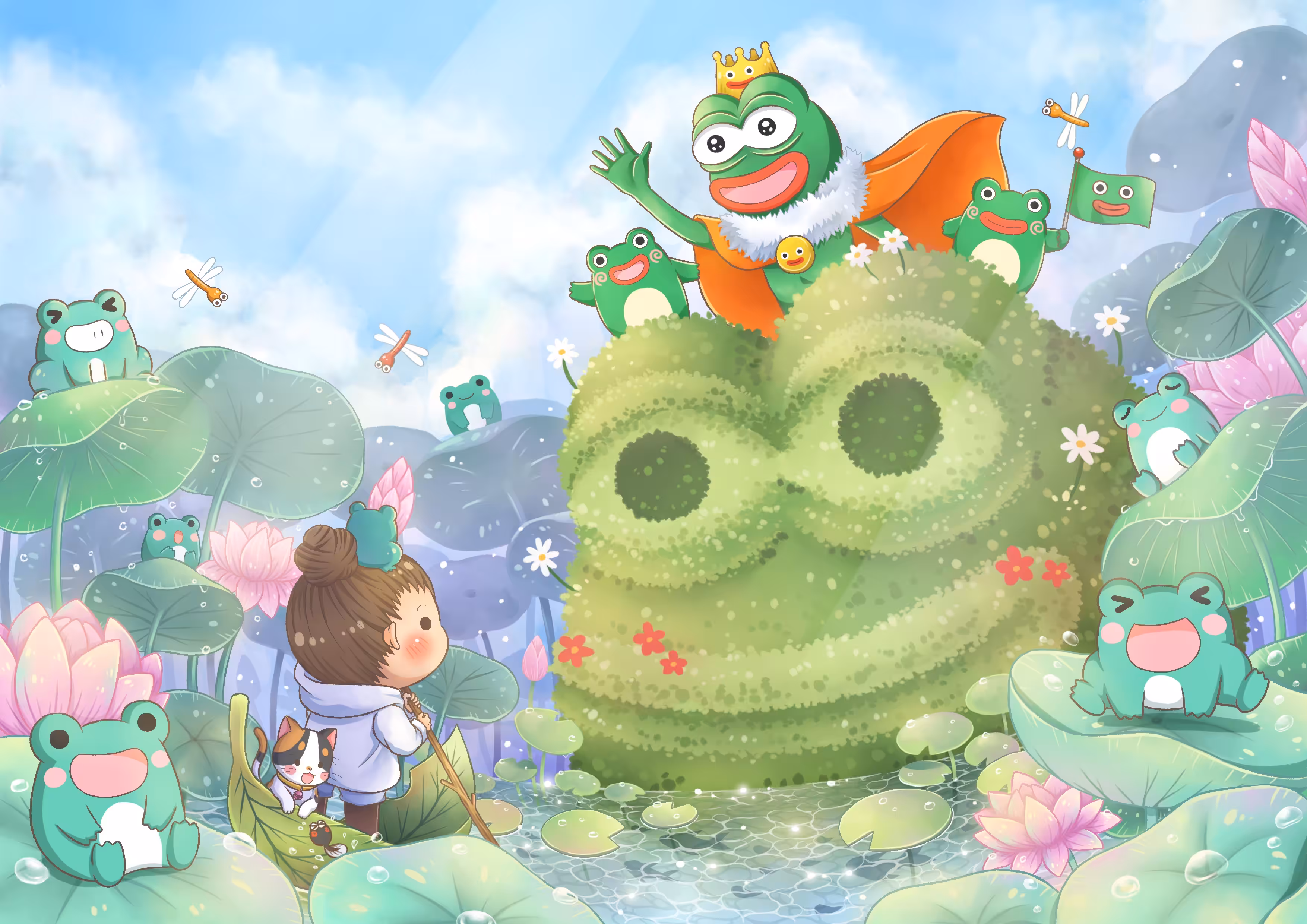 Happy Froggy#2 Pepe Island