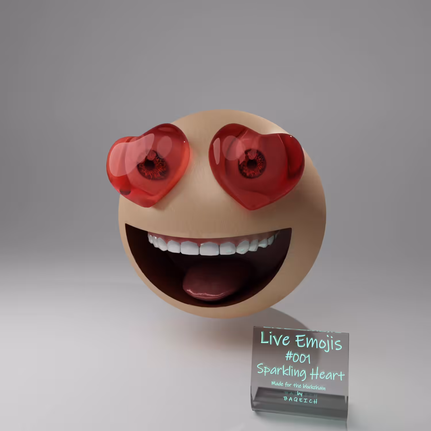 Live Emojis #001 - "Sparkling Heart"