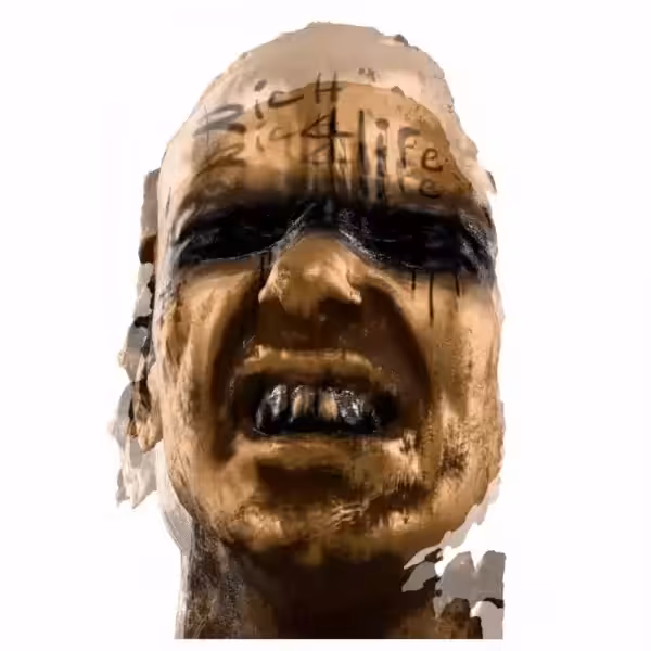 Junkyard Visages #003 - Rich4life