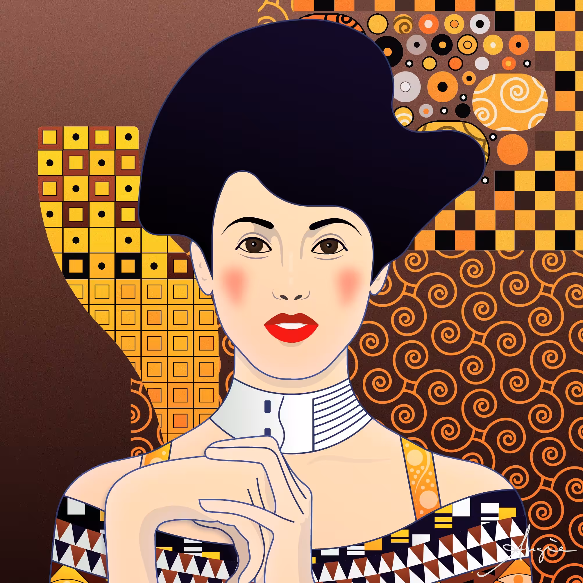 Tribute to Klimt