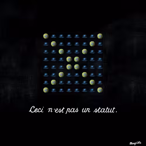 Magritte Checks #1981