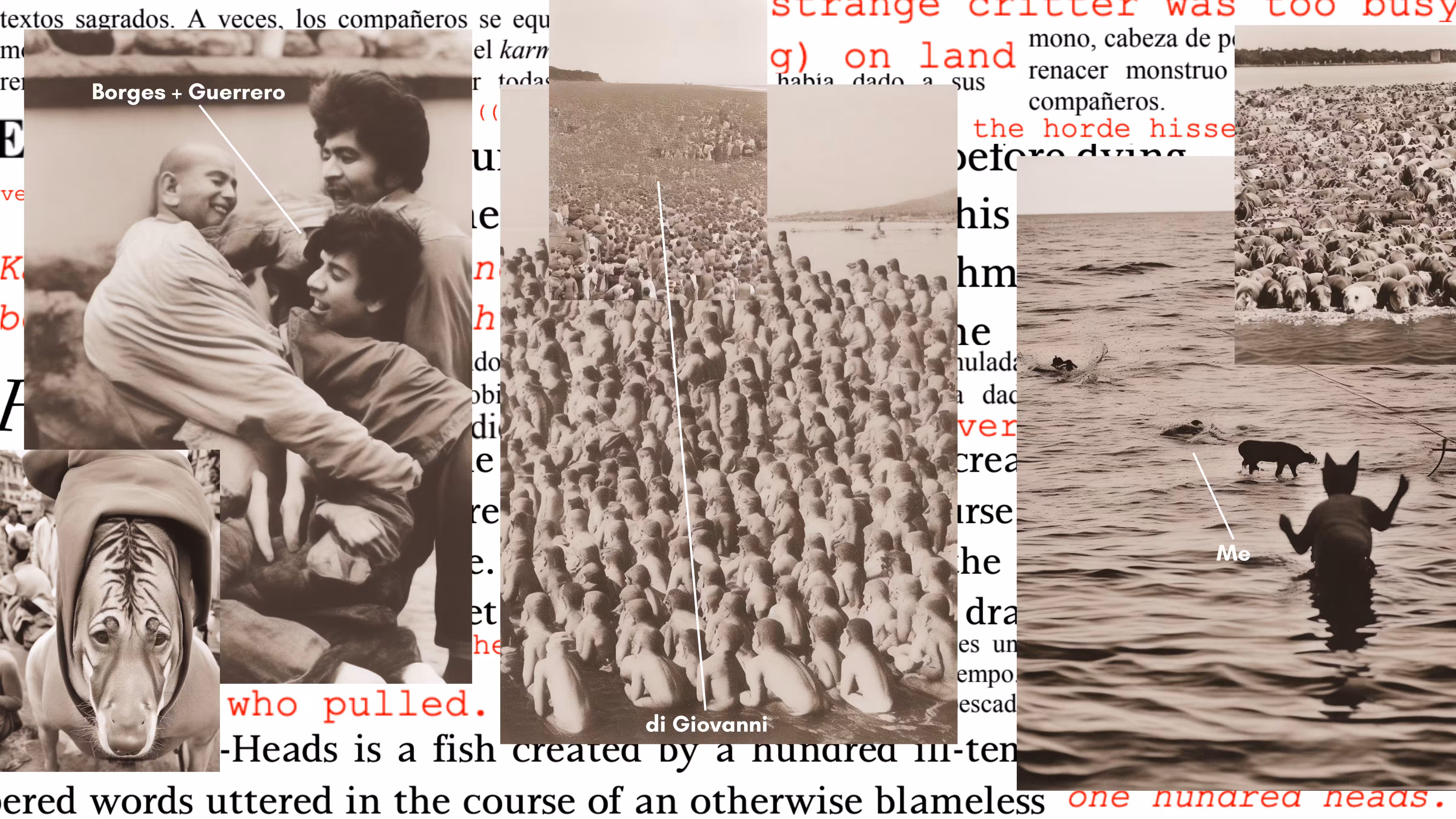 The Hundred-Heads: Collage
