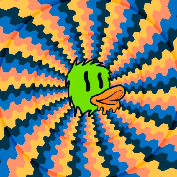 Psychedelic duck no.1