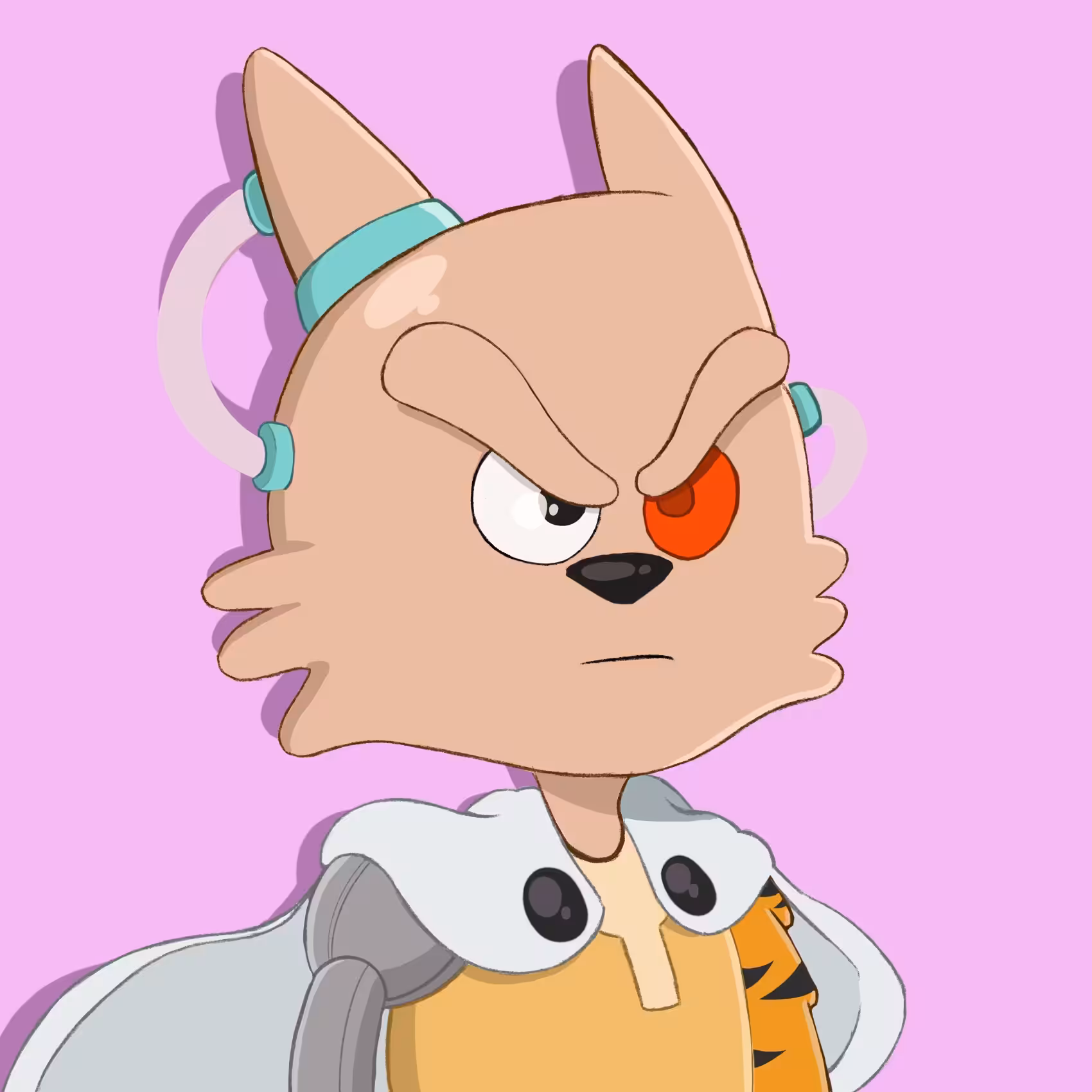 Cloned Cranium Cat Club OnePaw Man